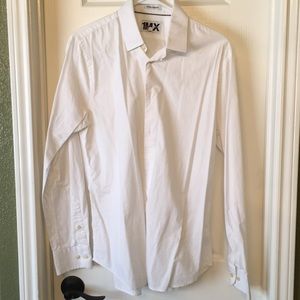 Men’s Express 1MX Extra slim fit dress shirt